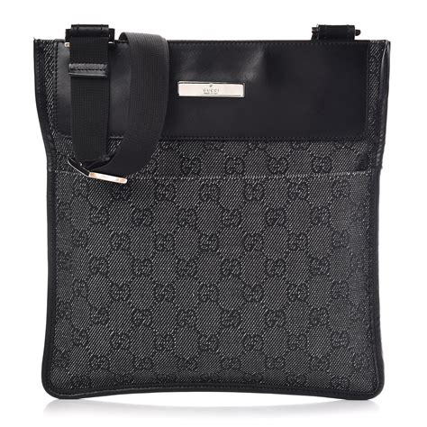 gucci crossbody messenger bag black